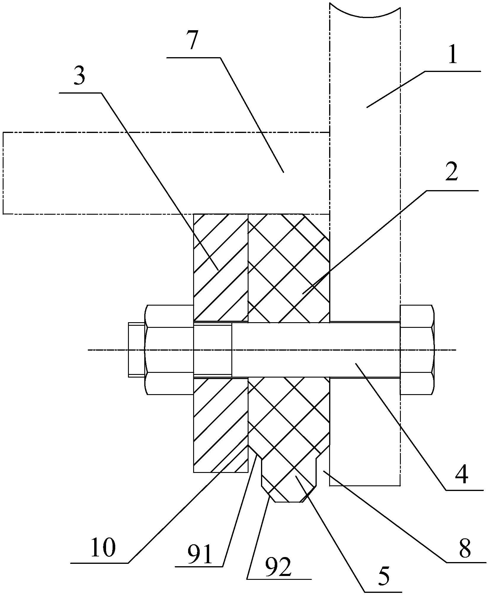 一种平面闸门底水封结构