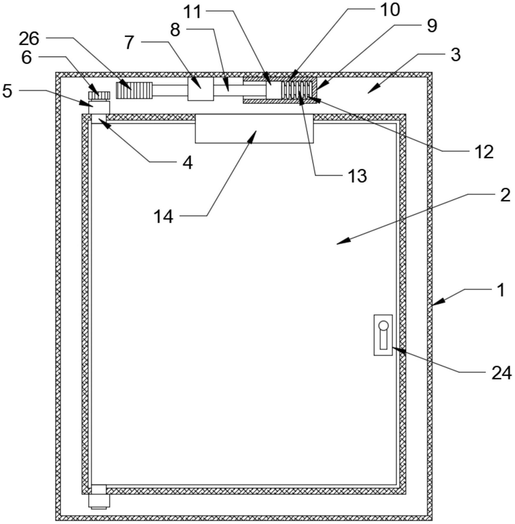 一种可自动关闭的活动防火窗