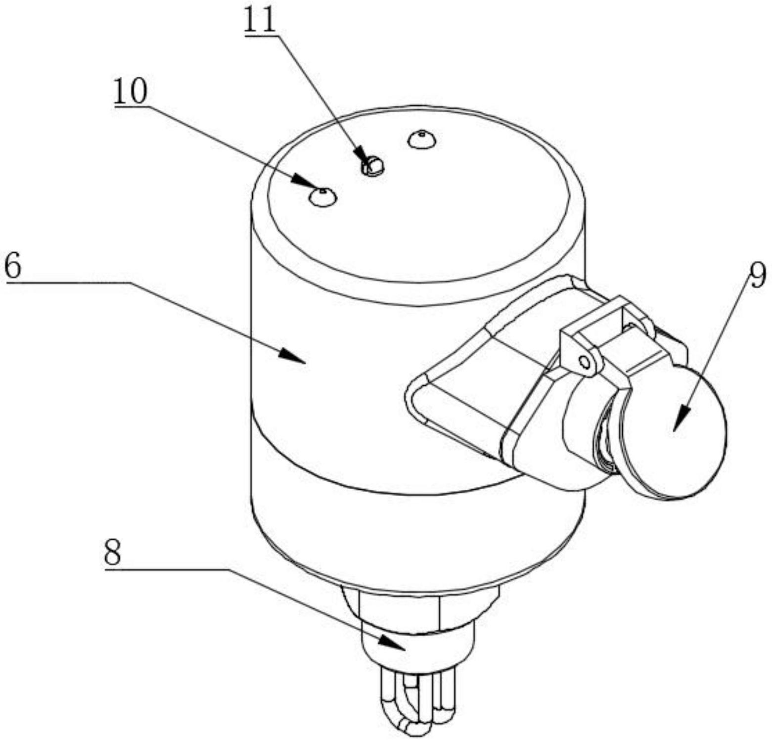 一种热差式流量开关