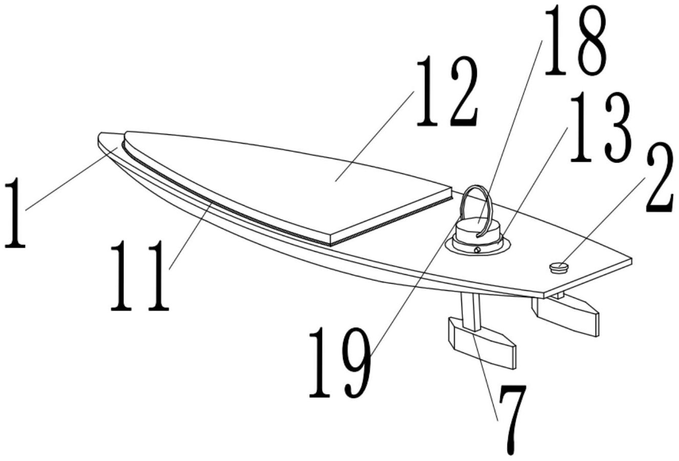 一种具有充气结构的冲浪板