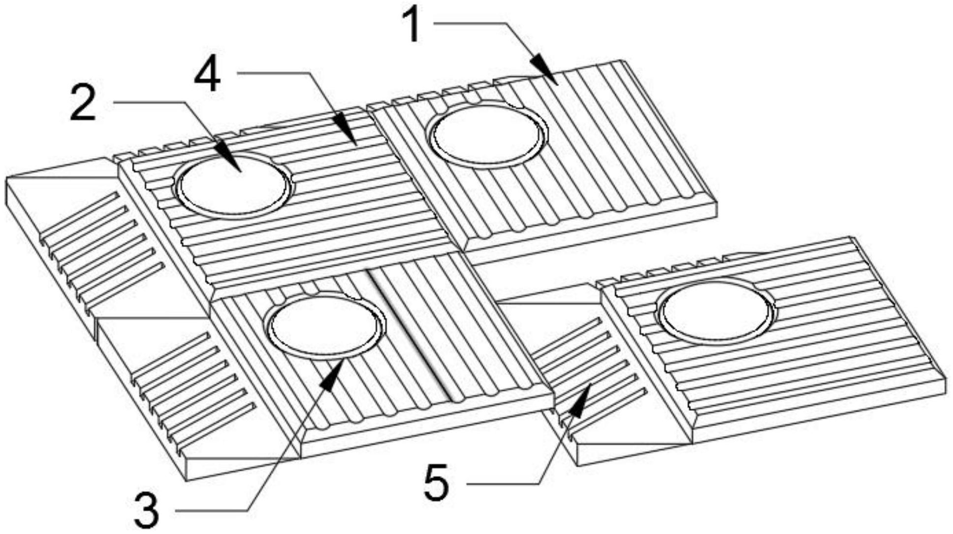 一种组合式混凝土路面透水砖