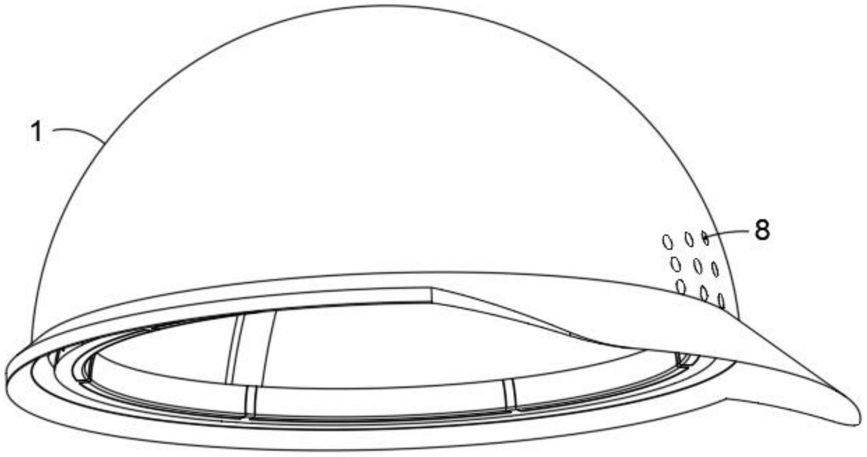 一种可透气的安全帽