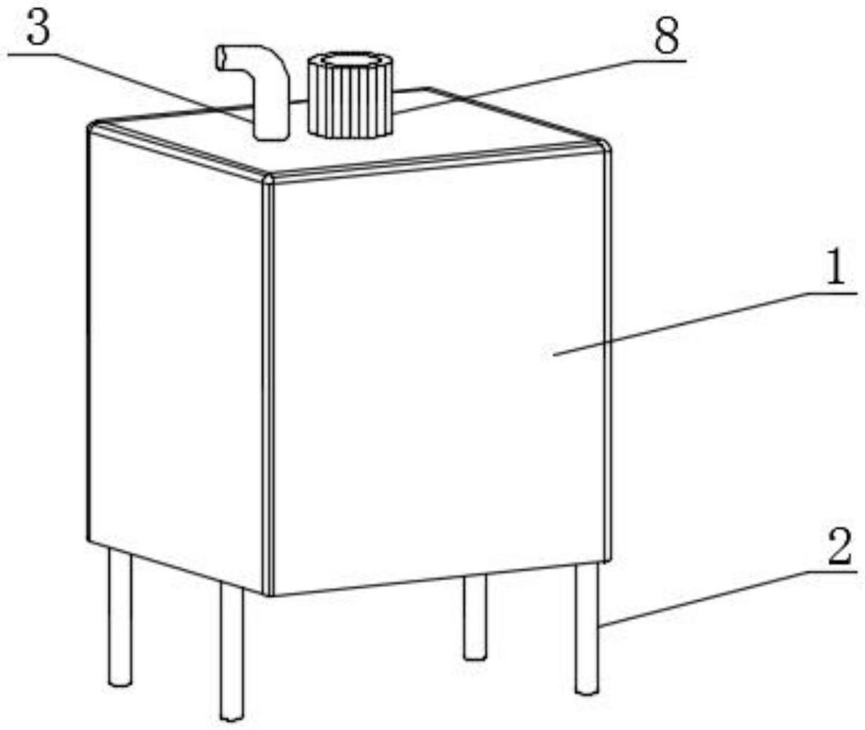 一种用于加工氨基酸溶液的立式浓缩罐