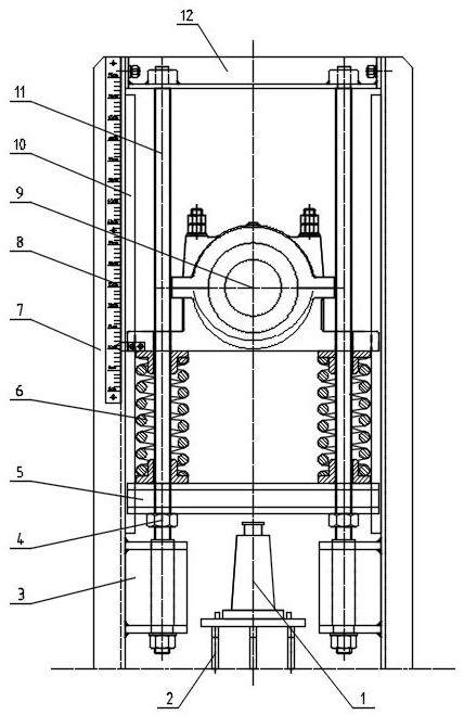 一种环链式水封刮板捞渣机链条自动张紧装置