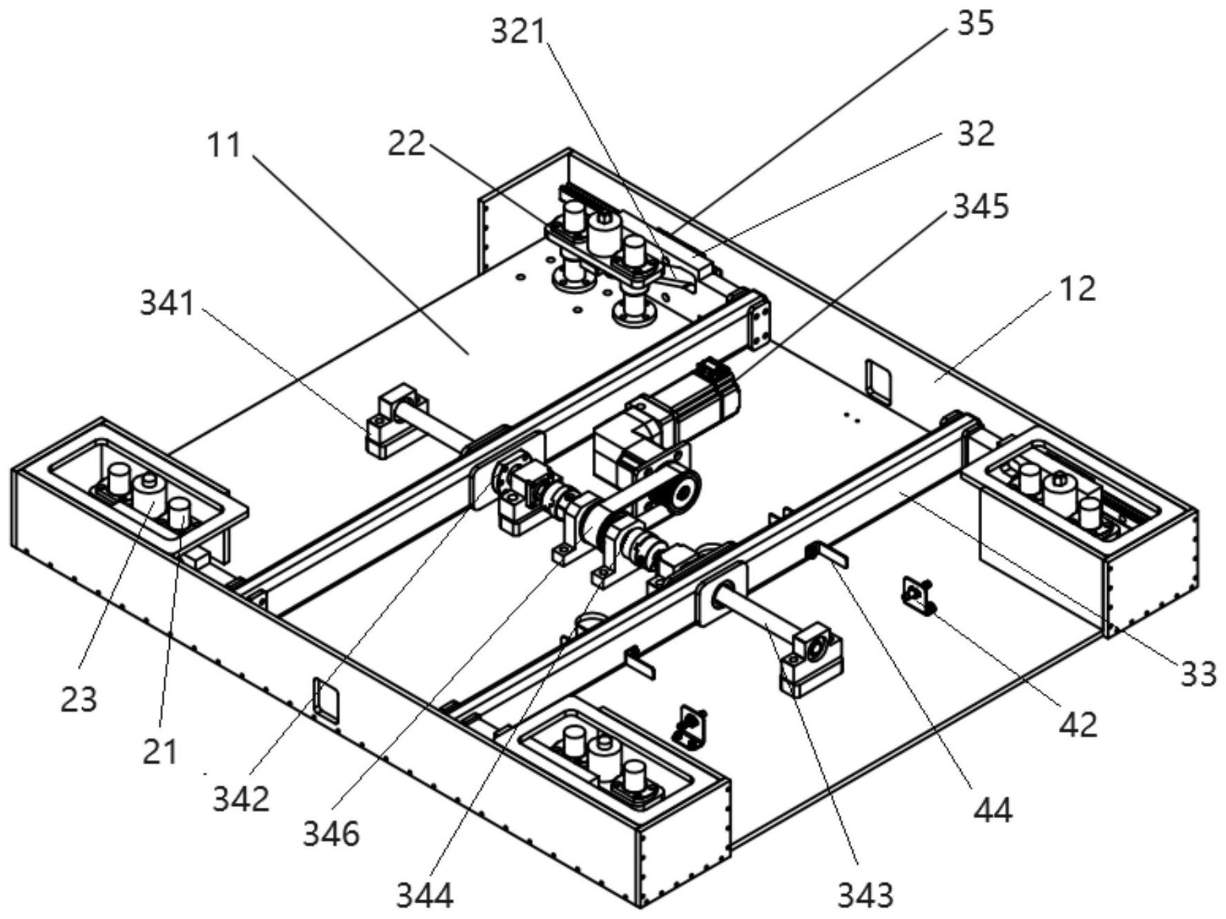 一种滚珠丝杆顶升机构