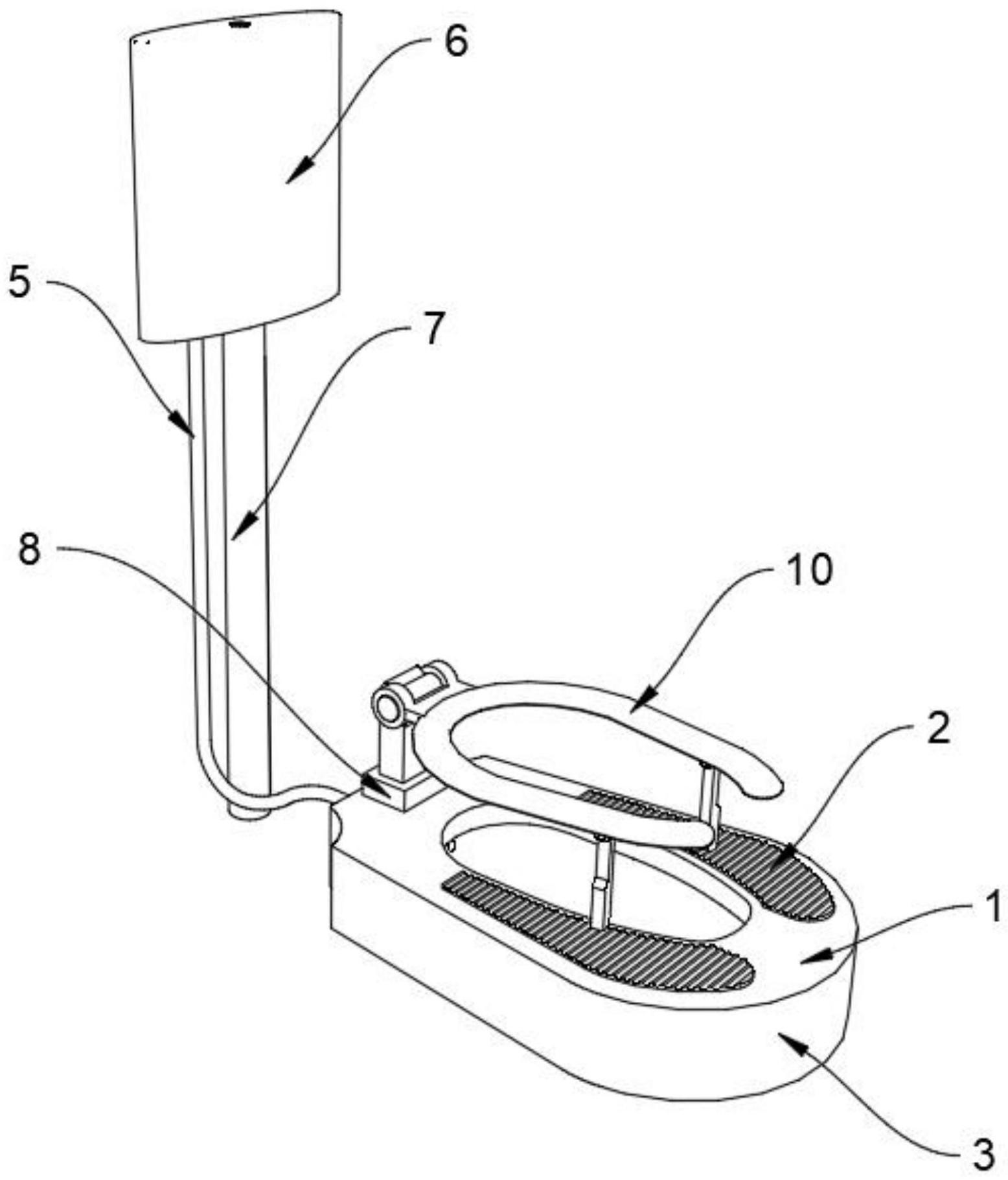 一种陶瓷卫浴蹲便器