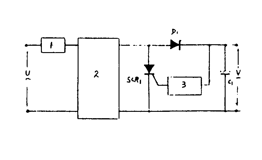 可控硅并联调节式直流稳压电源