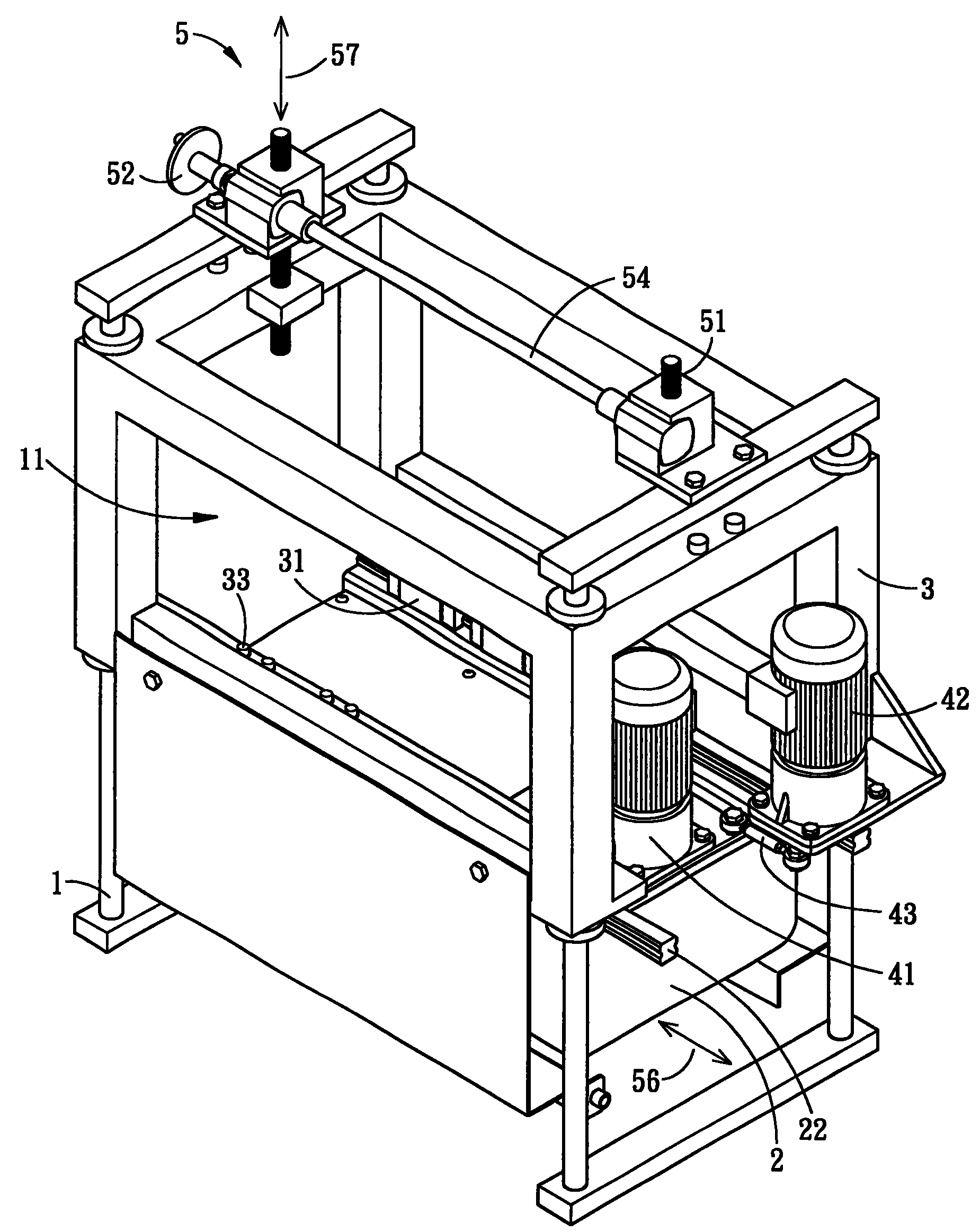 碟式砂光机结构
