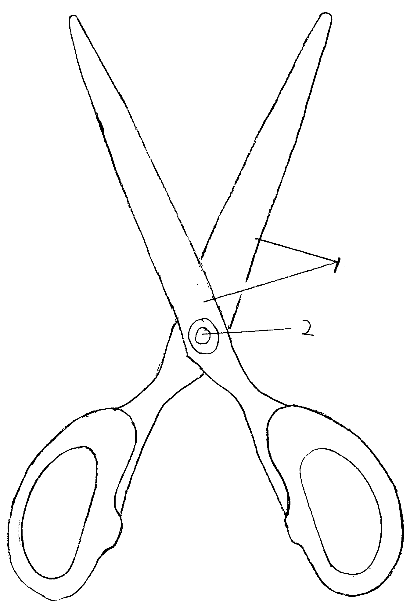 带激光灯的剪刀