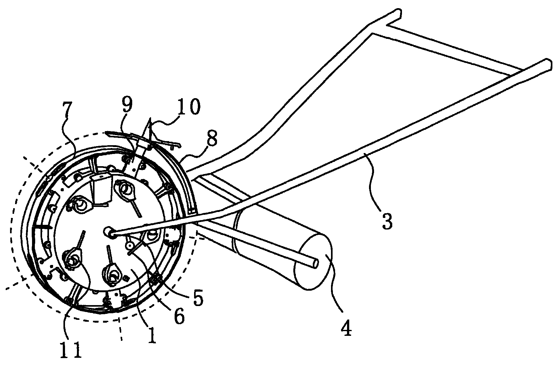 电子监控式播种车