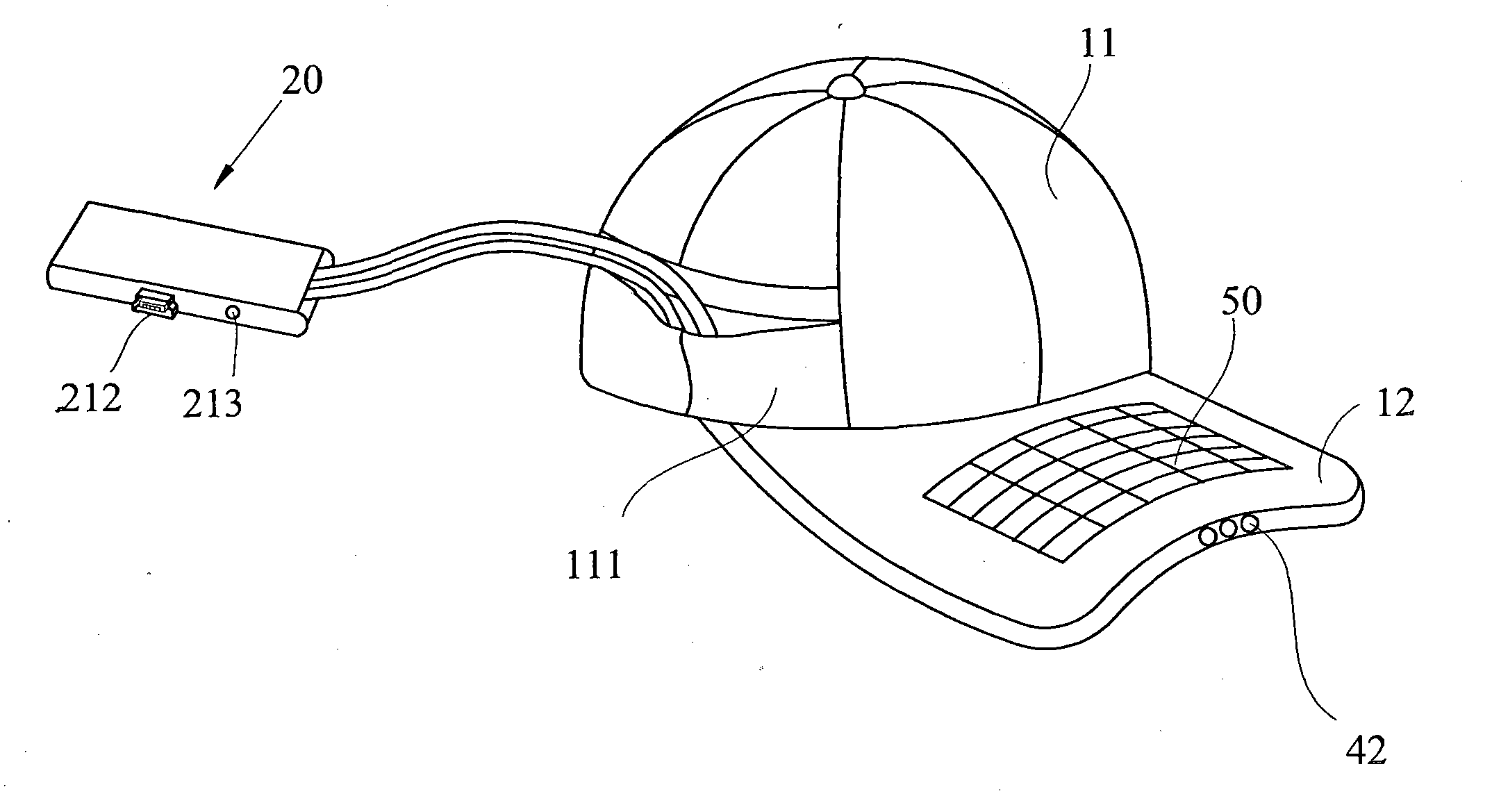 cn201278850y_太阳能光电帽结构有效