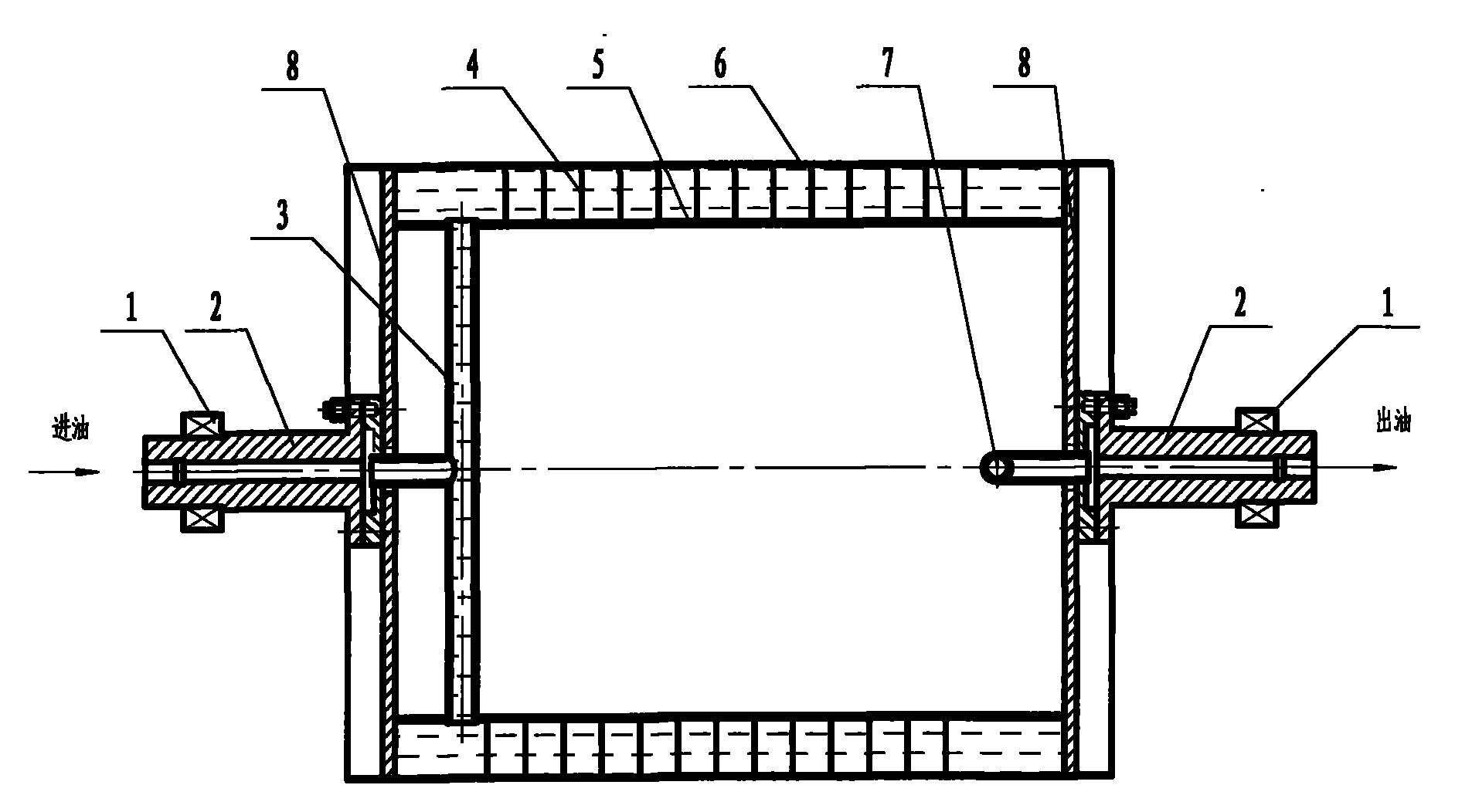 浆纱机浆染联合机的节能型导热油烘筒