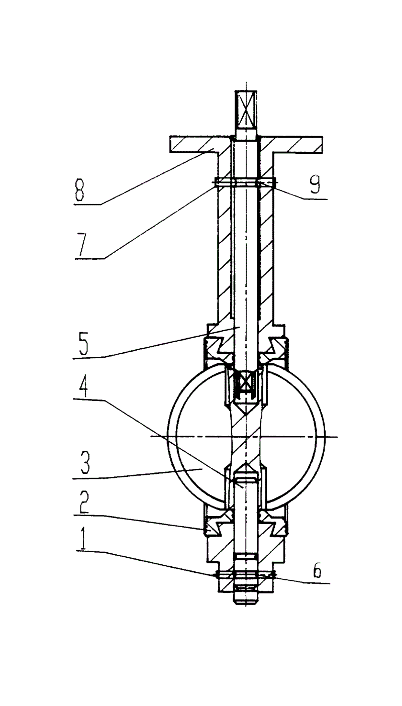 对夹式无销连接蝶阀