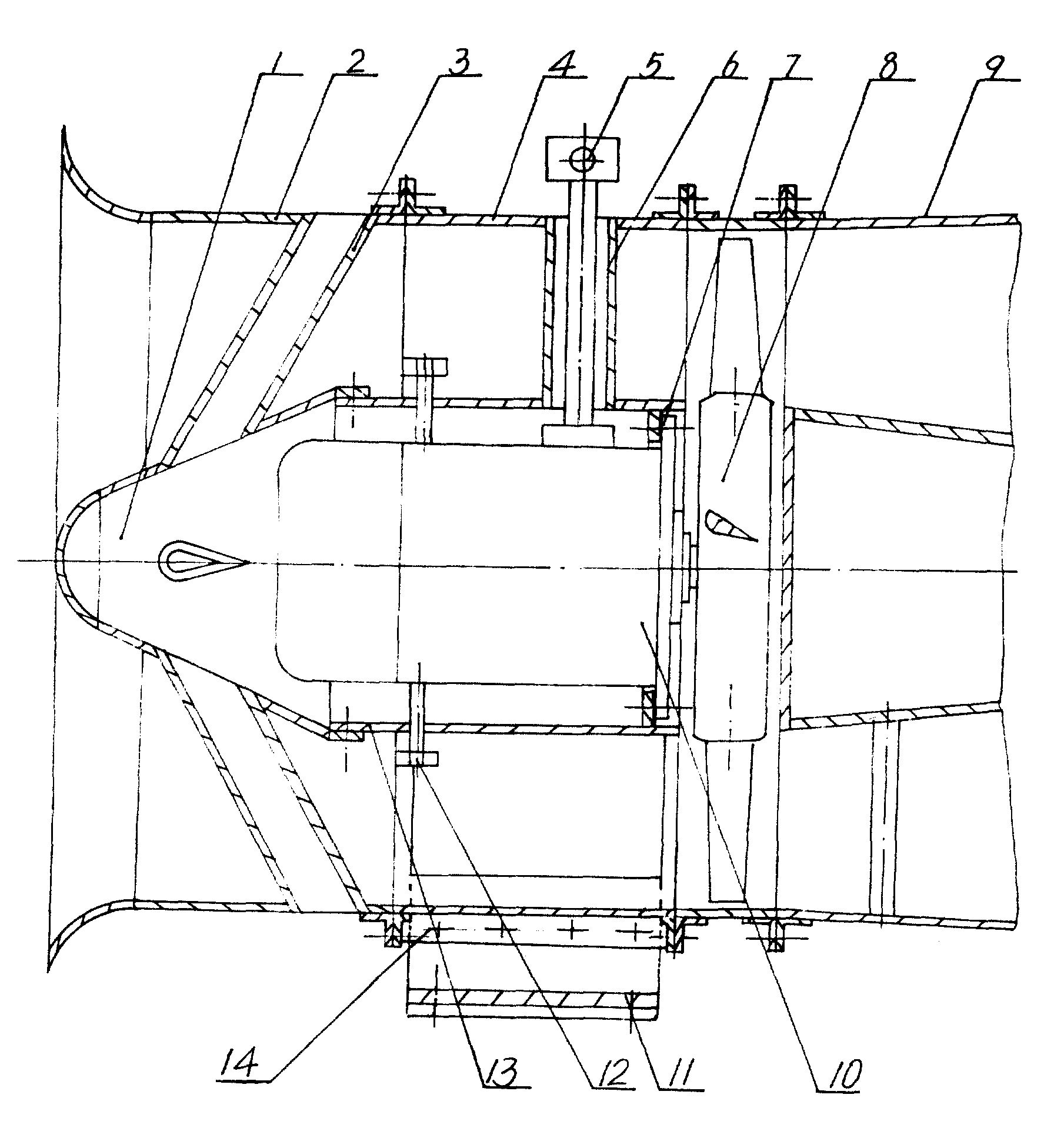 一种矿用防爆轴流式通风机