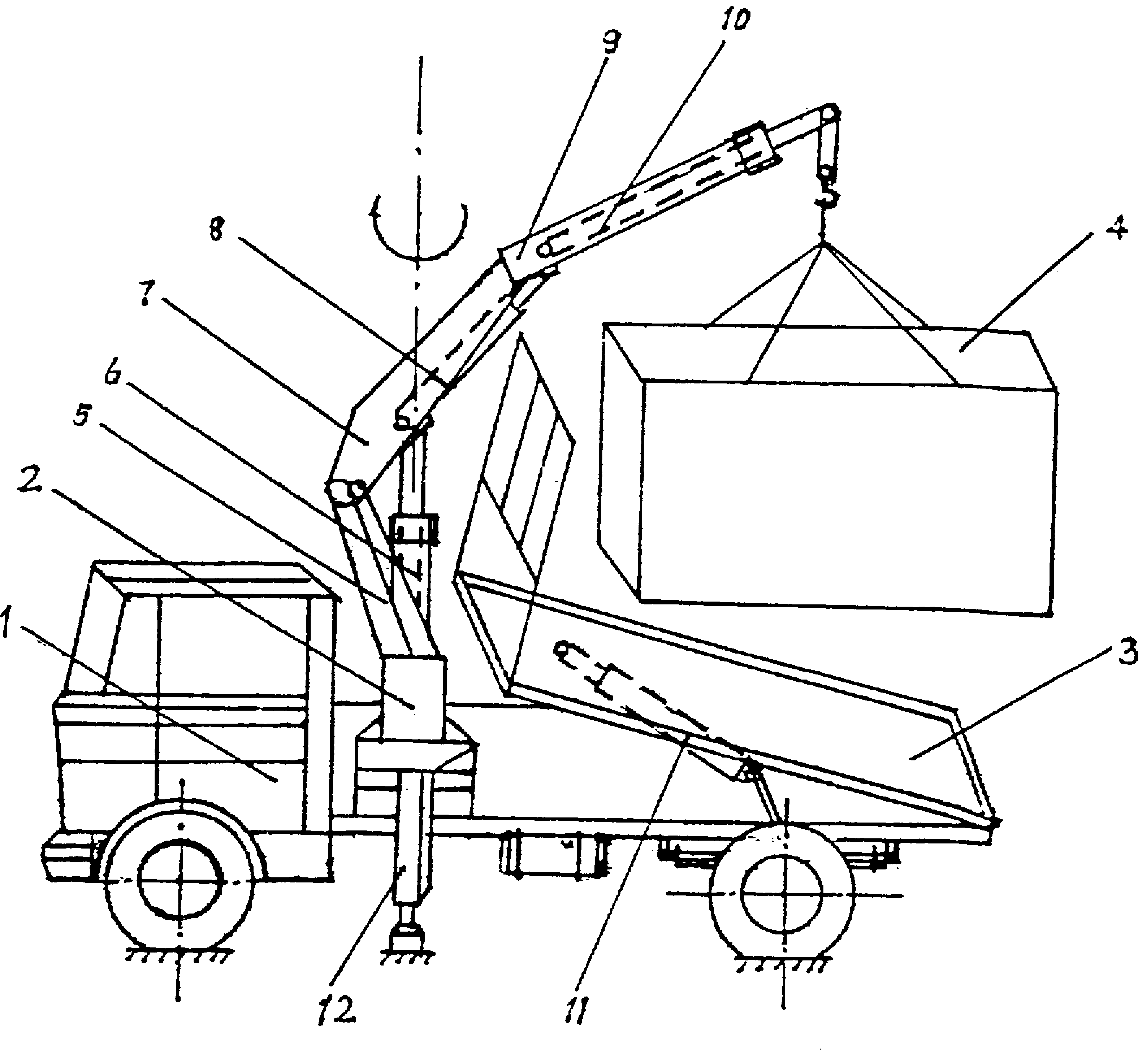 cn2216517y_垃圾集装箱自动装卸运输车失效