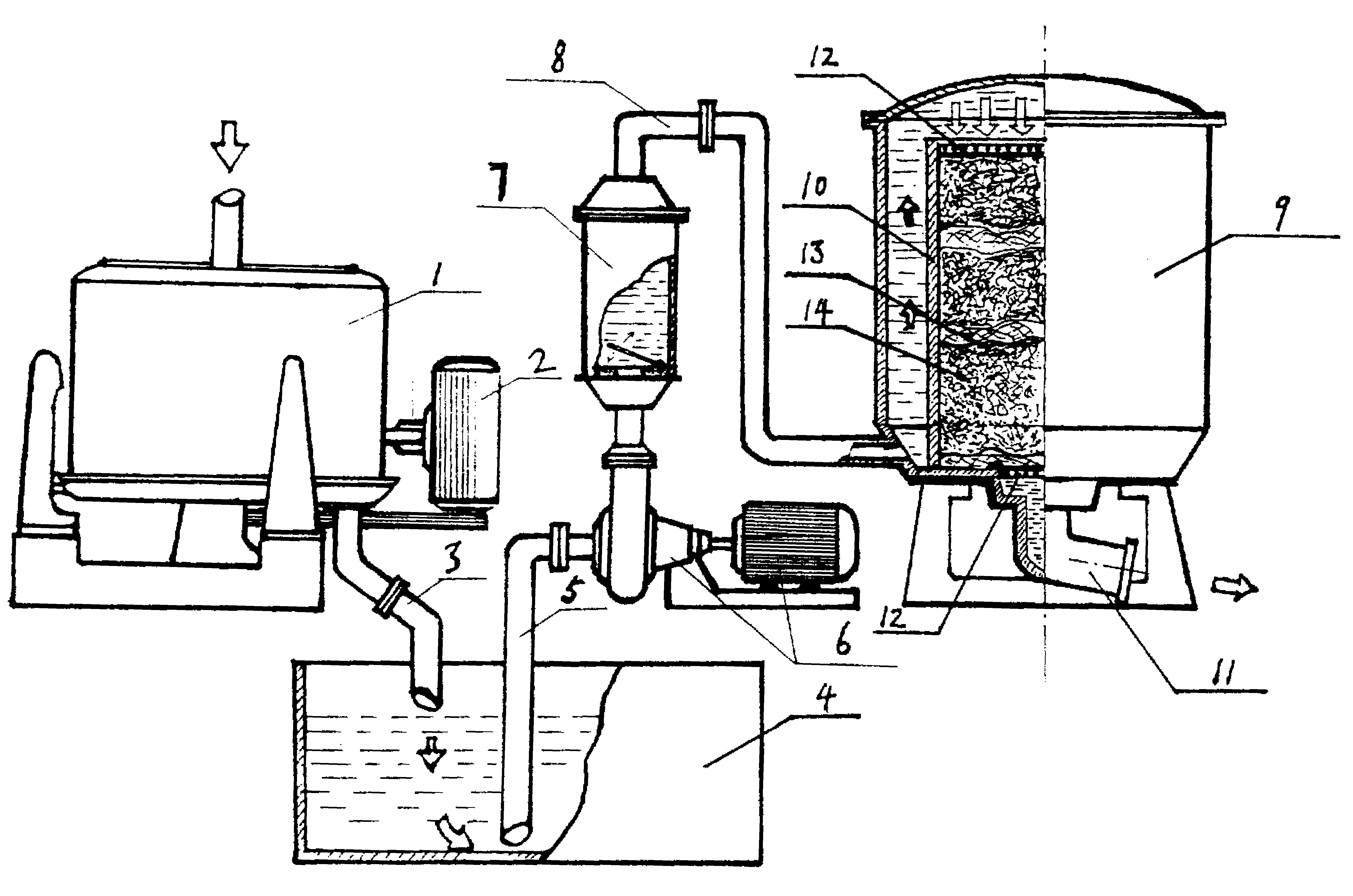 cn2235965y_离滤式水处理装置失效
