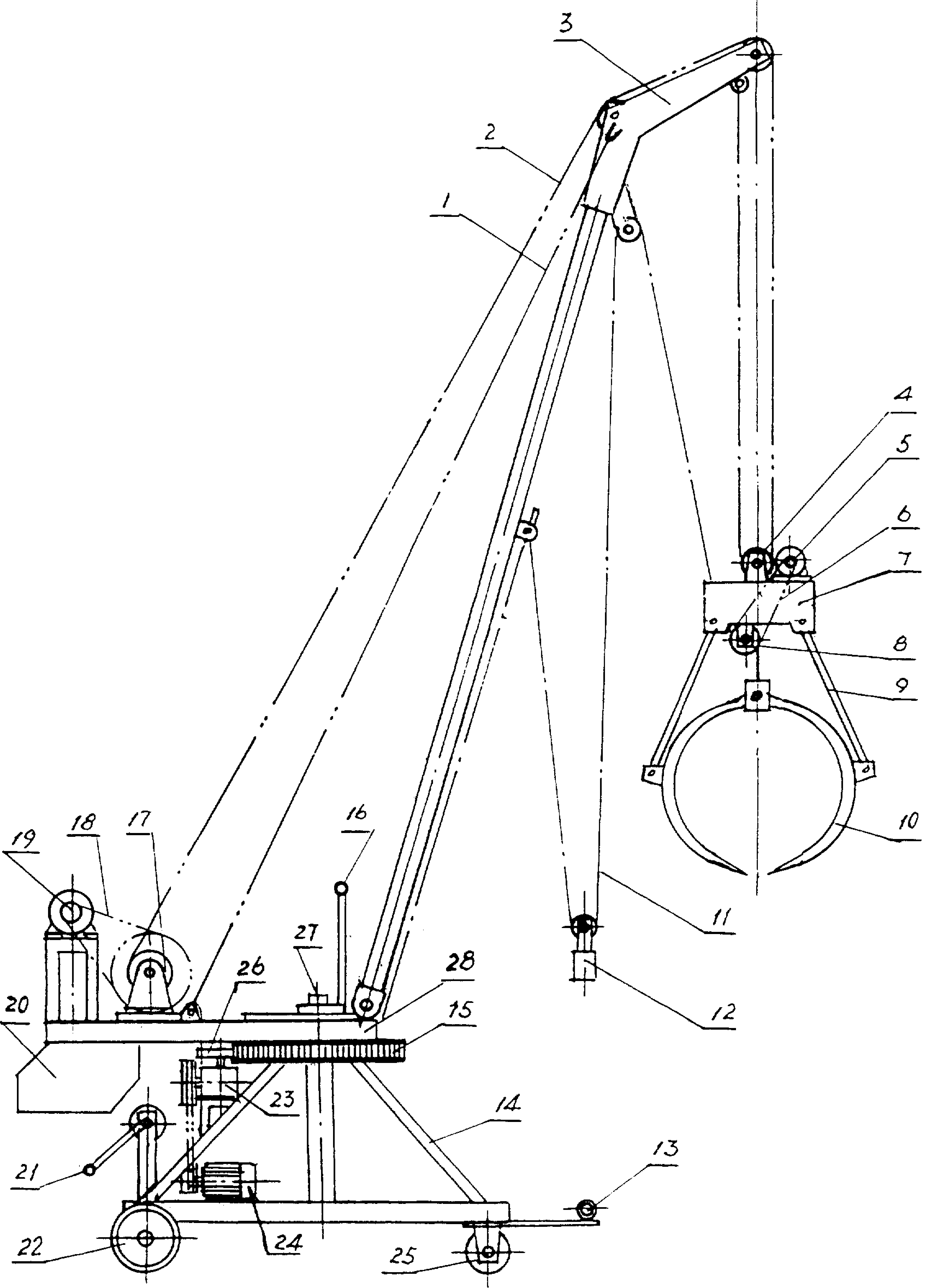 多用吊抓少先吊