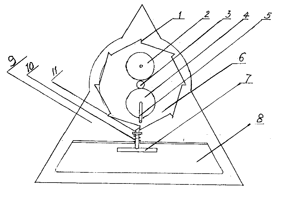 齿轮式风筝线轴