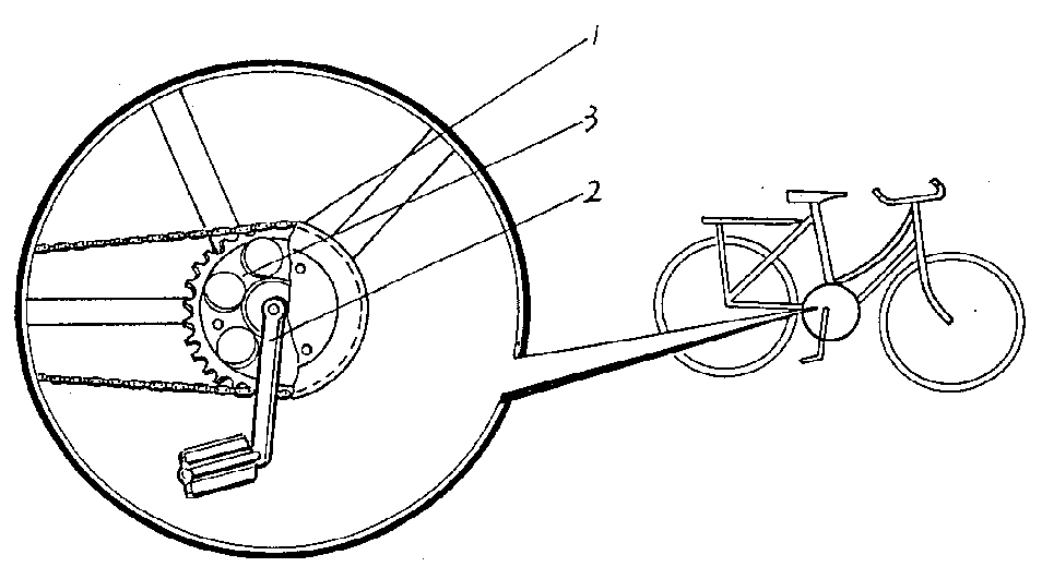 自行车棘轮结构图片