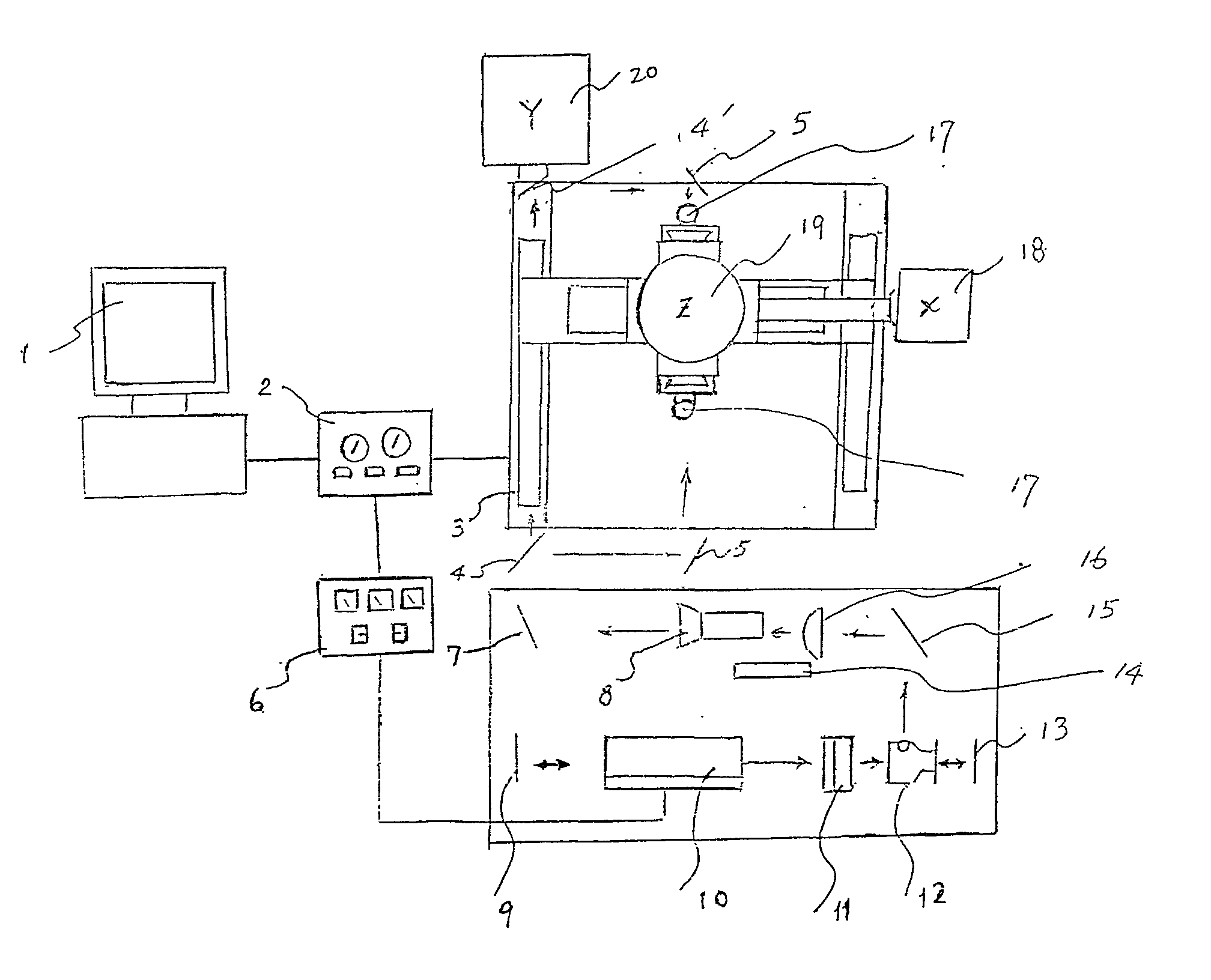 多头三维激光雕刻机