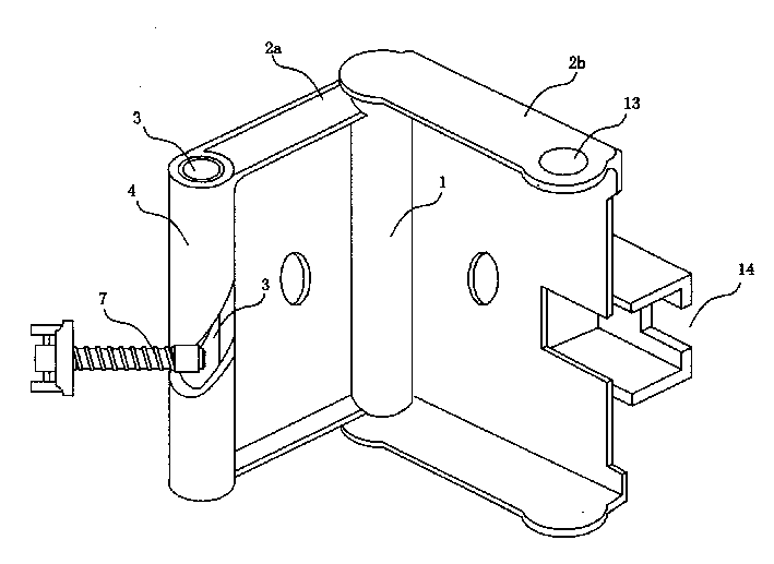 一种快拆式自行车折叠机构
