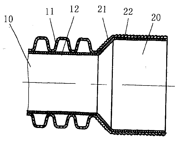 具有双壁合一承口的聚乙烯双壁波纹管