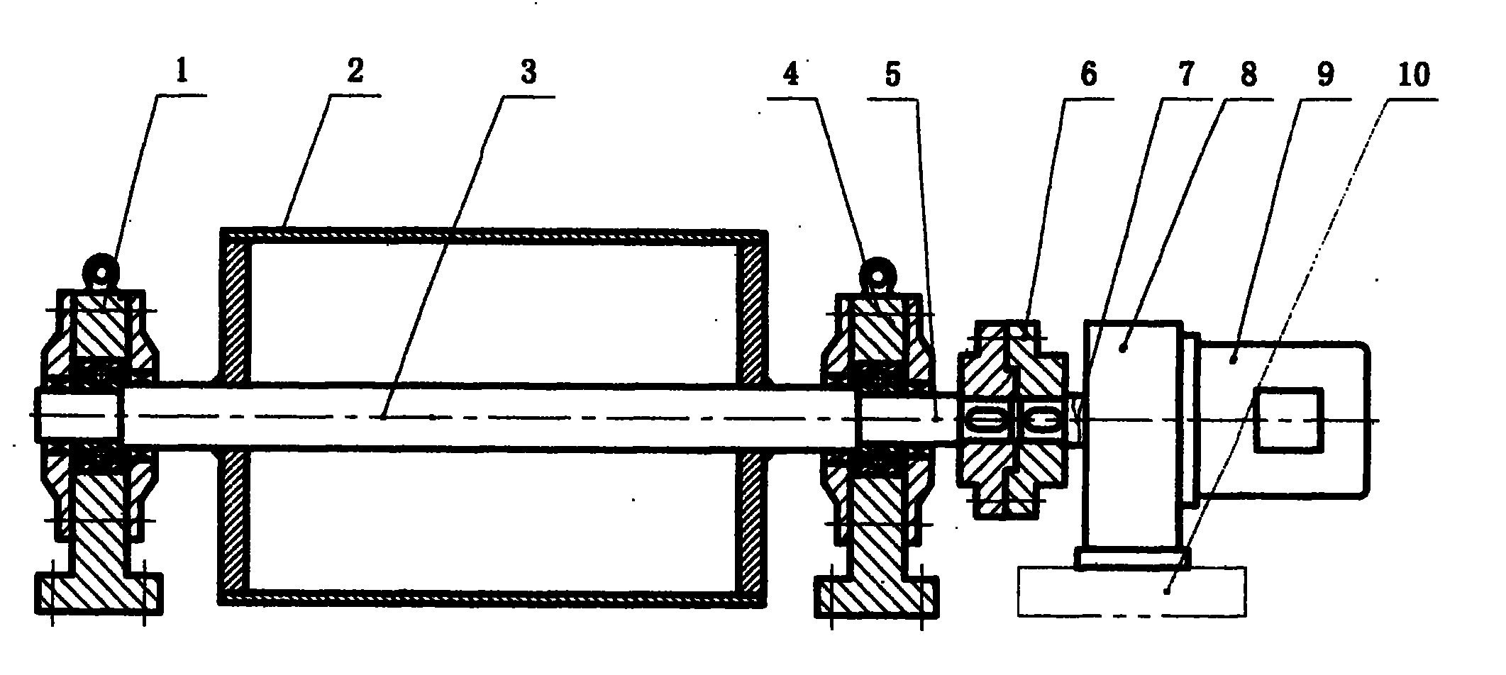 减速电机无油外装直列式电动滚筒