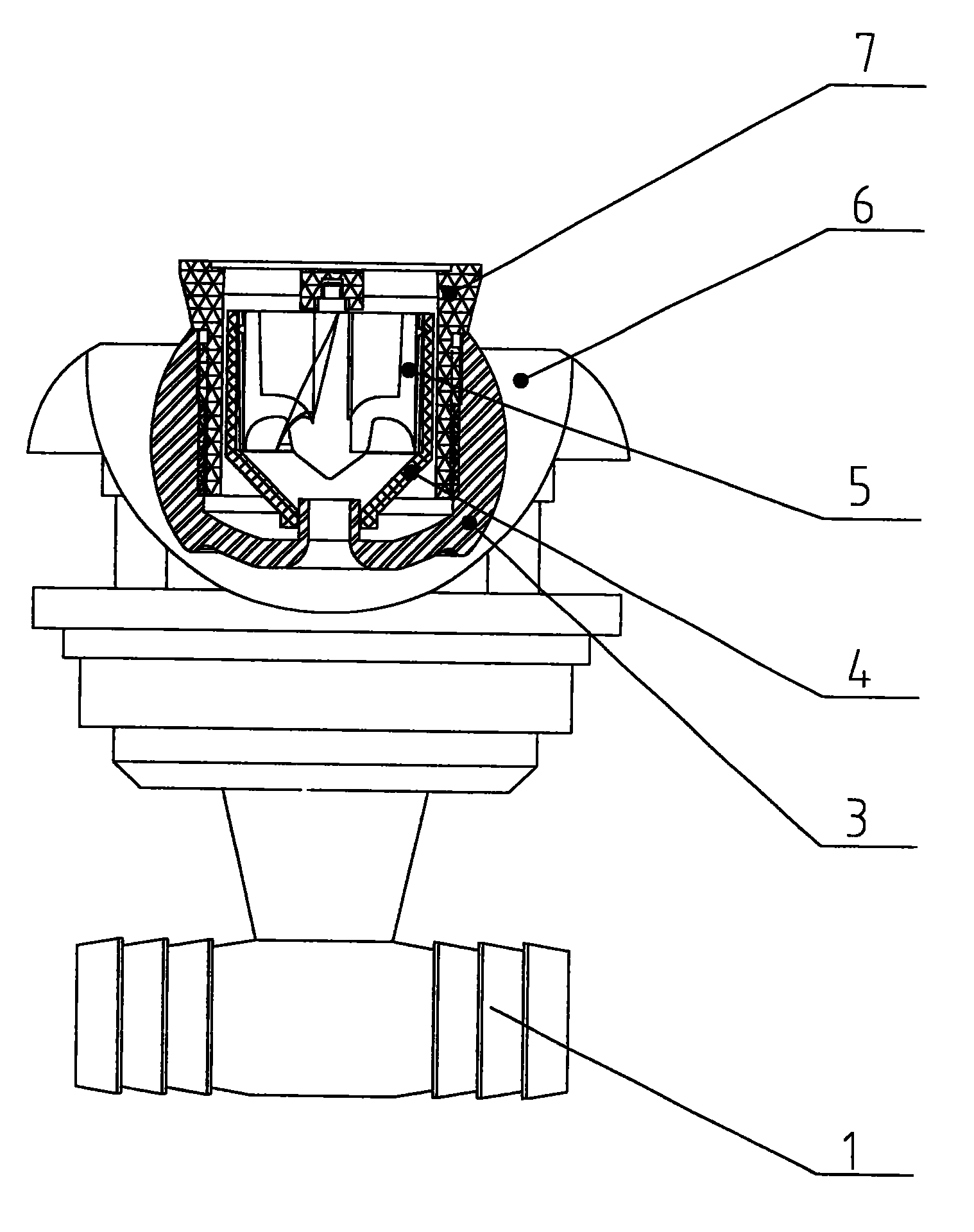 旋转式针刺喷头