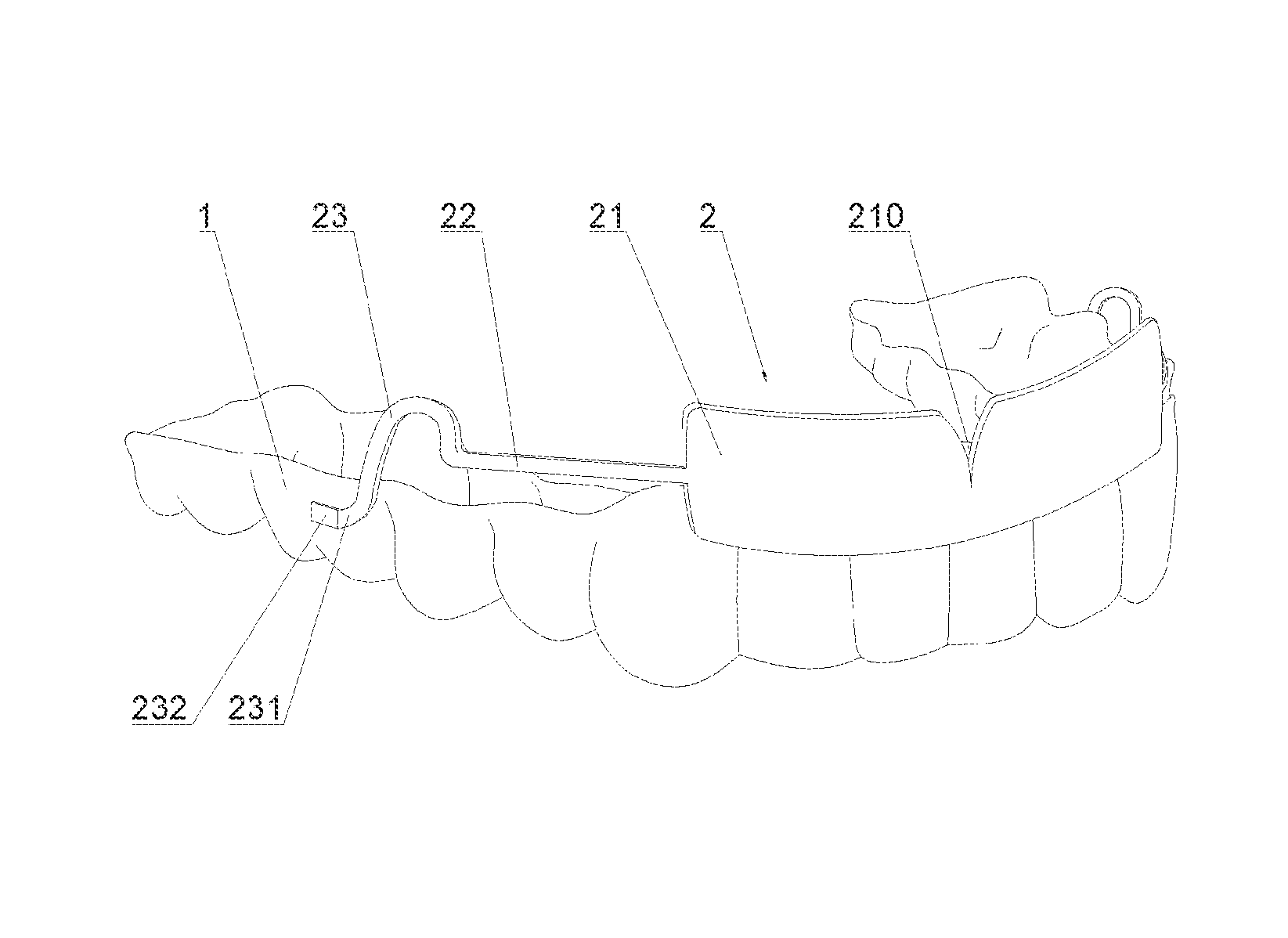 us10092375b2_invisible orthodontic appliance with mo