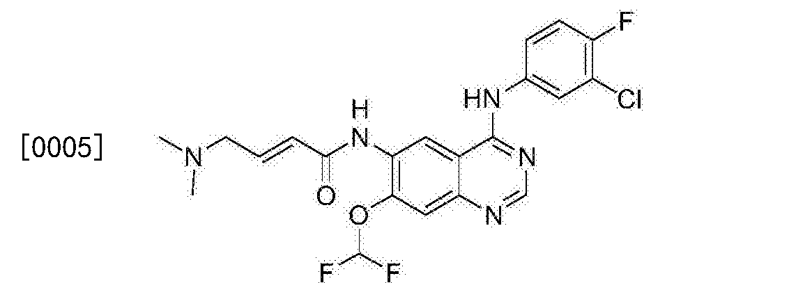 [0004] 专利文献cn102838550a公开了下式所示的喹唑啉巴豆基化合物(迈