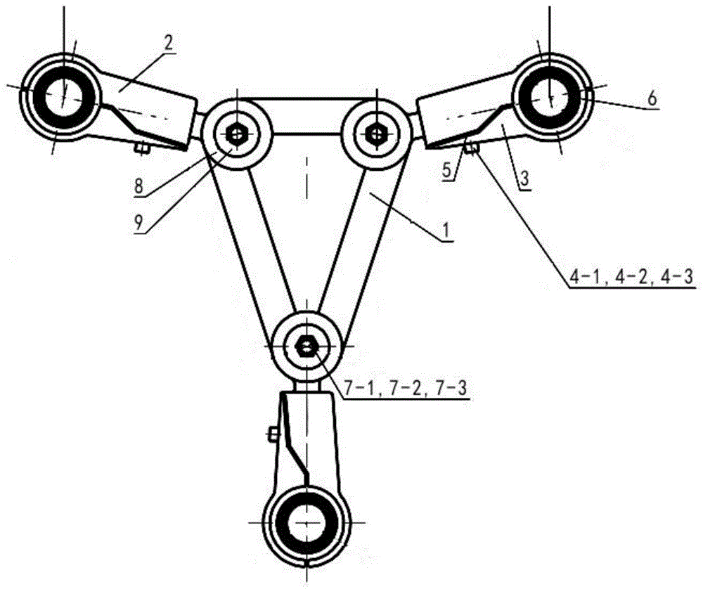 cn109921365a_一种三分裂间隔棒