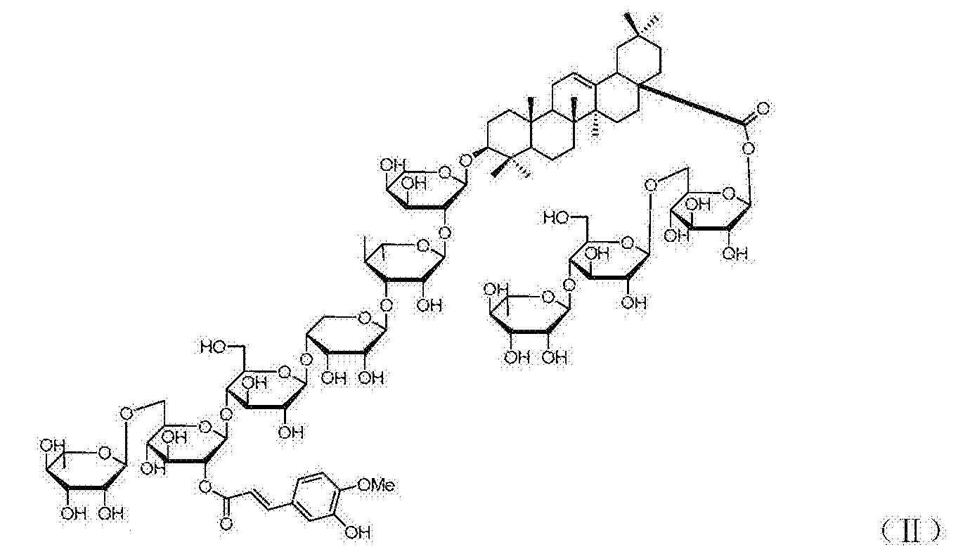 一种齐墩果烷型三萜皂苷类化合物及其制备方法和应用