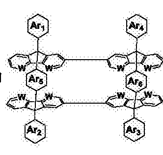 由49128個芳烴或者含雜原子芳烴類結構構成,式中:y 為cl,br,i;w為c