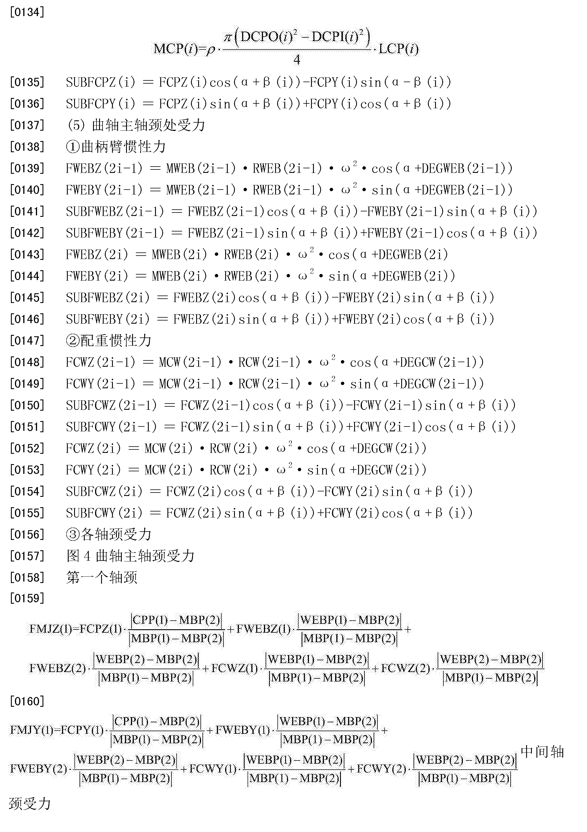 一种内燃机曲柄销油孔强度的早期计算及修正方法专利