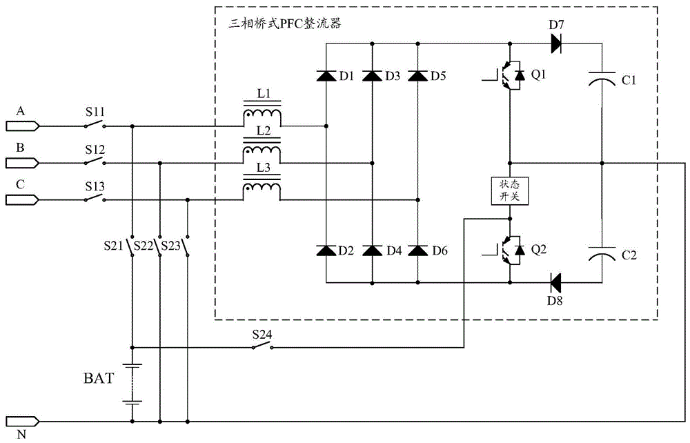 cn105576813b_一种不间断电源的蓄电池组挂接电路以及不间断电源