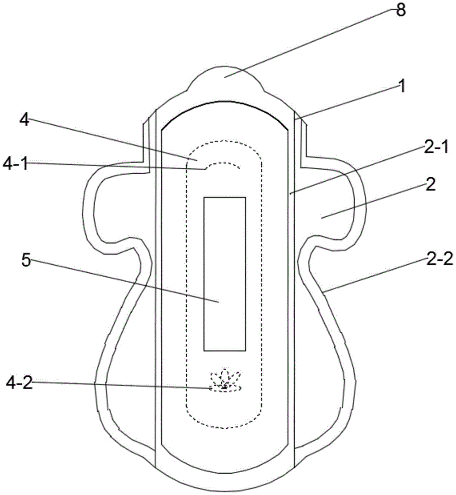 cn209575074u_一种竹纤维抗菌卫生巾
