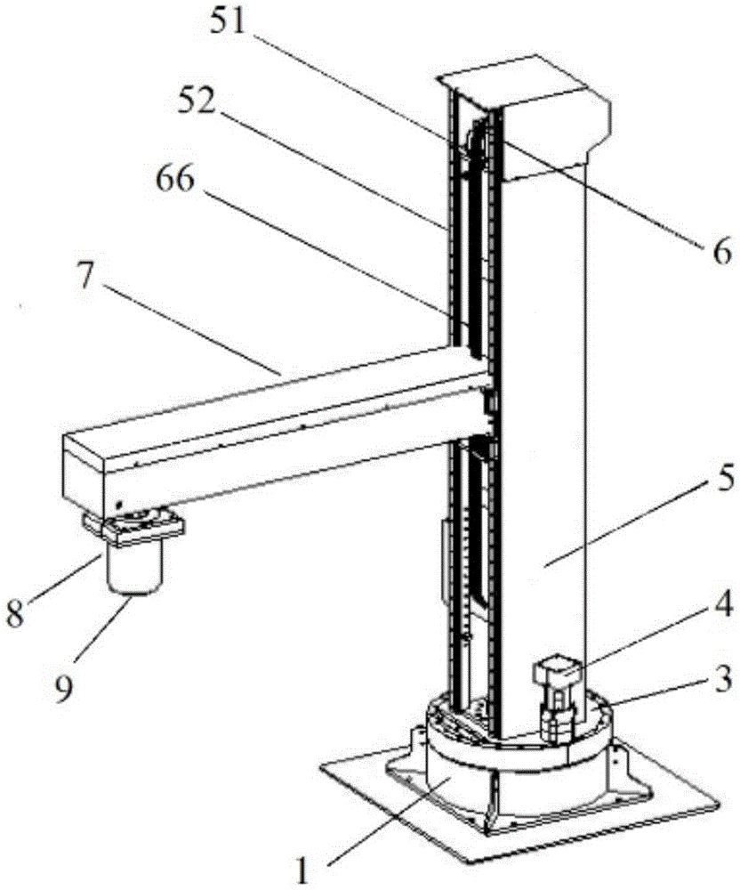 cn209777703u_一种旋转码垛机