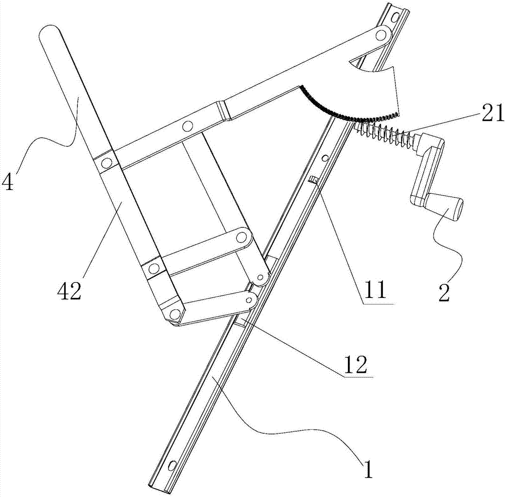 一种使用方便的开合装置