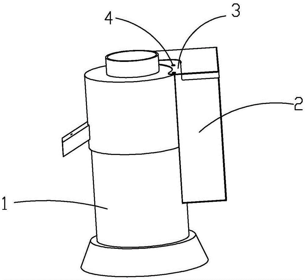 带豆渣收集功能的磨豆机