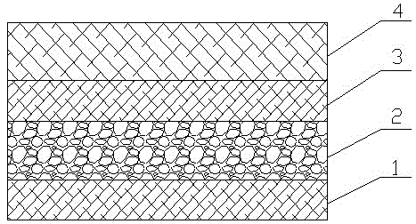 cn110467379a_一種纖維加固分層式水泥混凝土路面及其面層材料