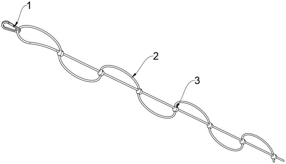 cn209670891u_一种救生绳梯