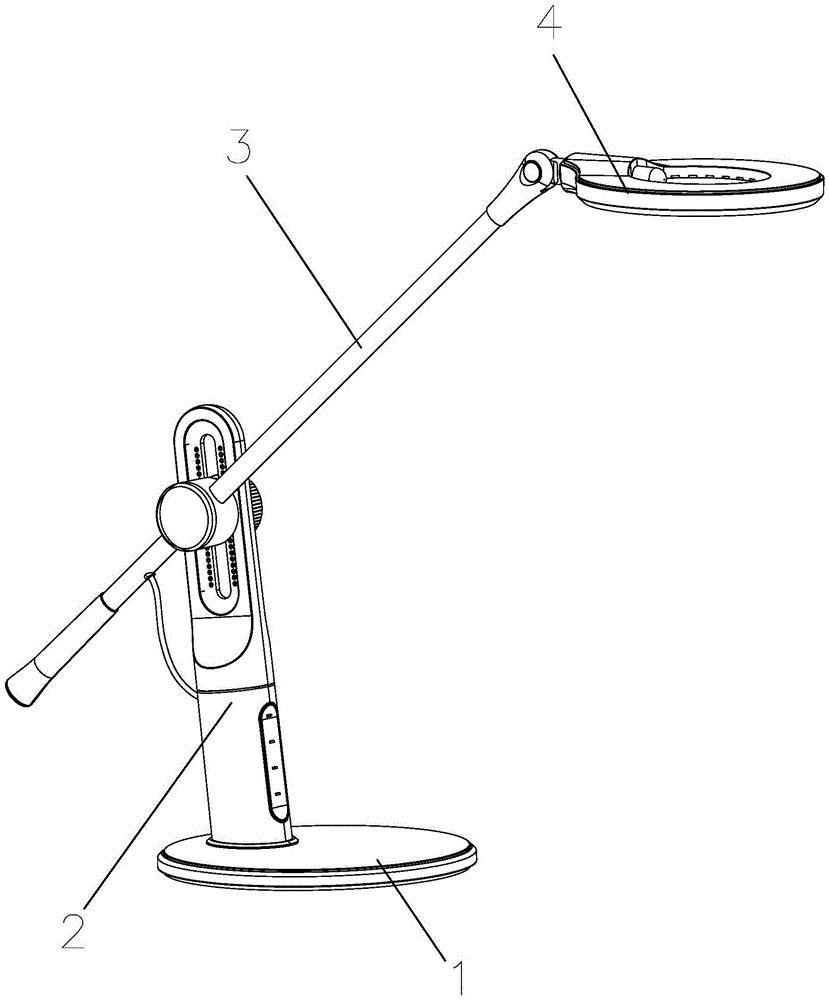 cn209325498u_一种可调节灯罩高度的台灯装置有效