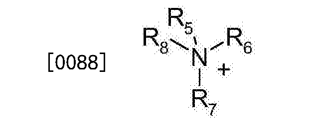 ca離子或下式的銨離子[0086] 其中虛線表示與c = q中的碳原子連接的鍵