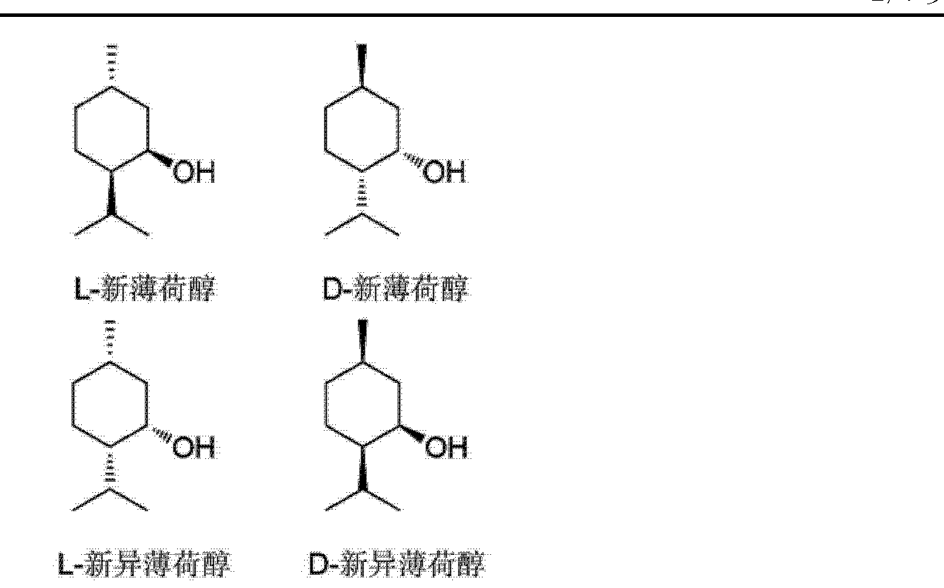 薄荷醇立体异构体图片