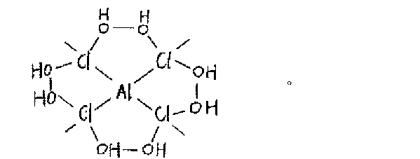 是一种人工合成化合 物,其化学示性式为alcl 4(oh n,其化学结构式为