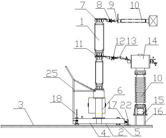 手车式断路器结构图图片