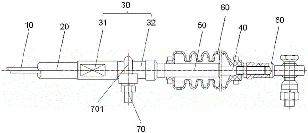 cn208719132u_一种可旋转的软轴结构