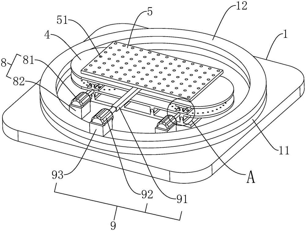 cn209623989u_一种振动方向可调的土木工程结构抗震试验装置