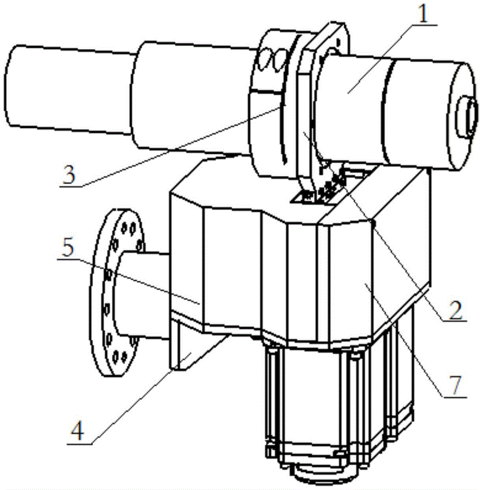 一种带自动补偿的浮动电主轴
