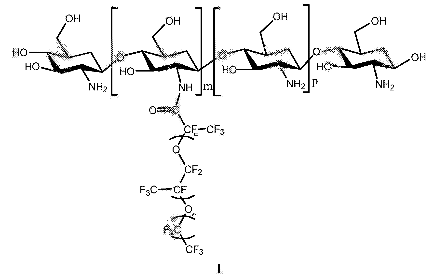 [0010][0009] 具有式i所示结构特征的全氟聚醚类氟碳表面活性剂,通过